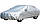 Тент, чохол для автомобіля Renault Megane седан, хетчбек Vitol CC11106 L Сірий 483х178х120 см, фото 4