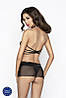 Сексуальне чорне боді MARESOL CHEMISE black L/XL - Passion, фото 3