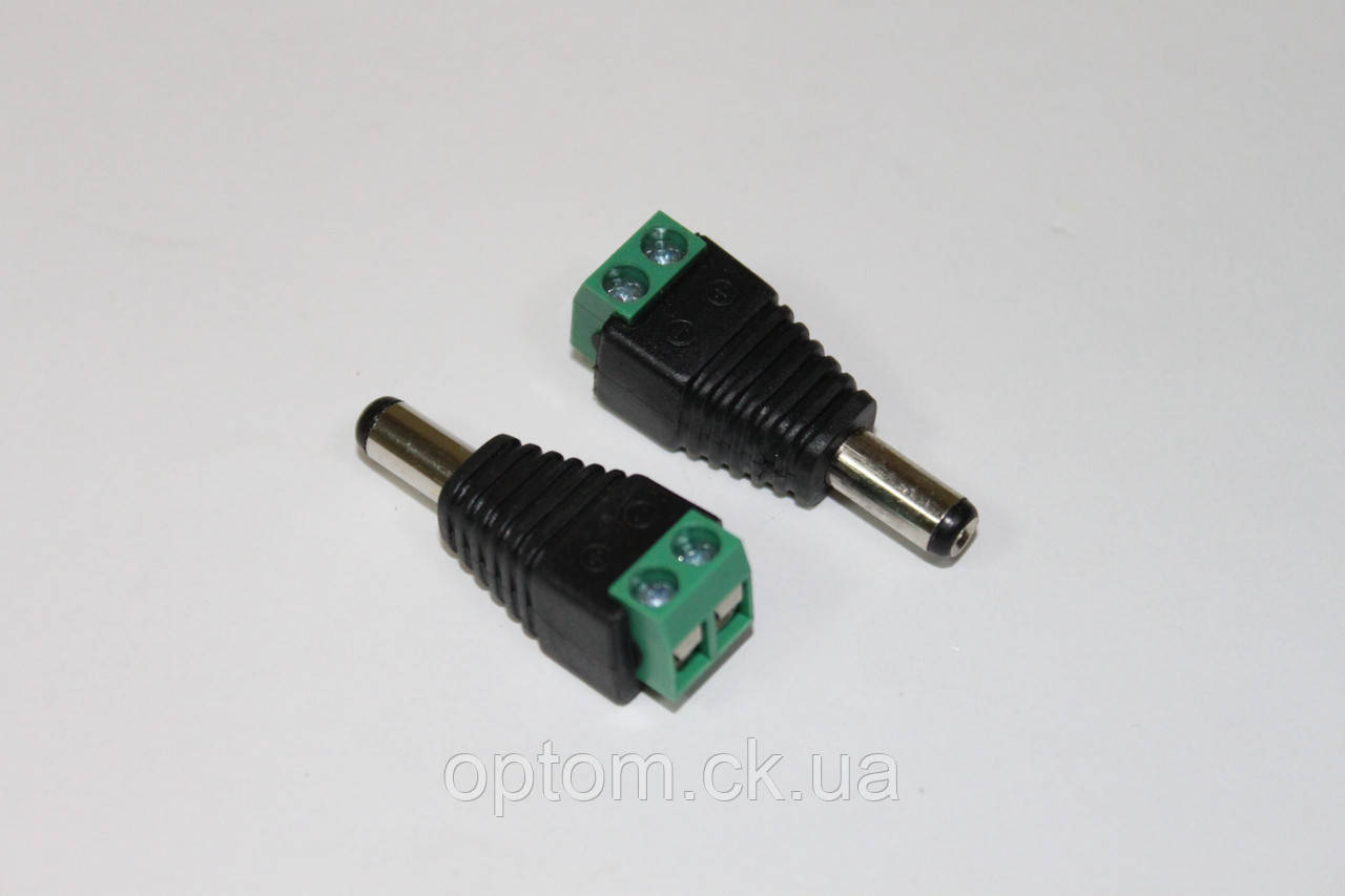 Штекер 5.5/2.1mm з клемником