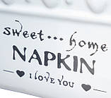 Серветниця з кераміки "Сканинавія" 12х6х6,5 см, фото 2