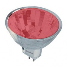 Лампа галогенна з відбивачем 12v 50w MULLER LIGHT 36° MR16 черв. скл.