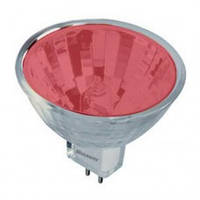 Лампа галогенна з відбивачем 12v 50w  MULLER LIGHT 36° MR16 черв. скл.