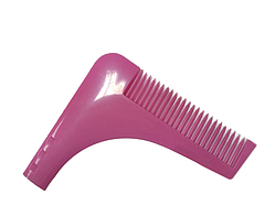 Гребінець шаблон для бороди