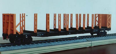 Вагон платформа для лесоматериалов модель 23-4000, Днепровагонмаш - фото 2 - id-p781205074