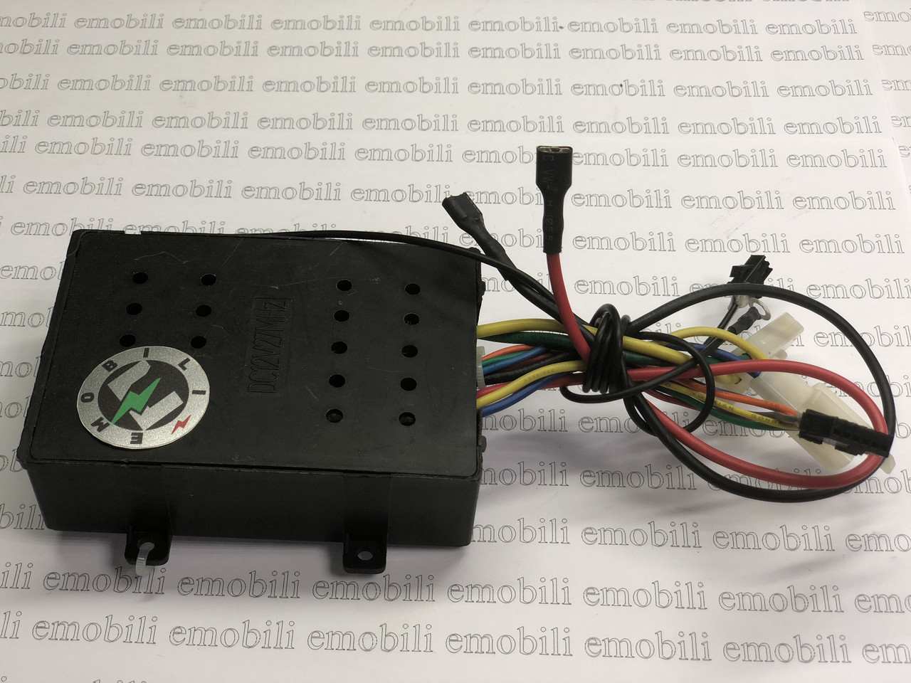 Плата/блок керування/ контролер 27MHz, 12V, корпус чорний, для дитячого електромобіля AUDI, BMW Z6