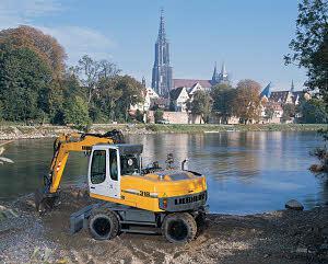 КОЛІСНИЙ ЕКСКАВАТОР LIEBHERR A 316 LITRONIC, фото 1