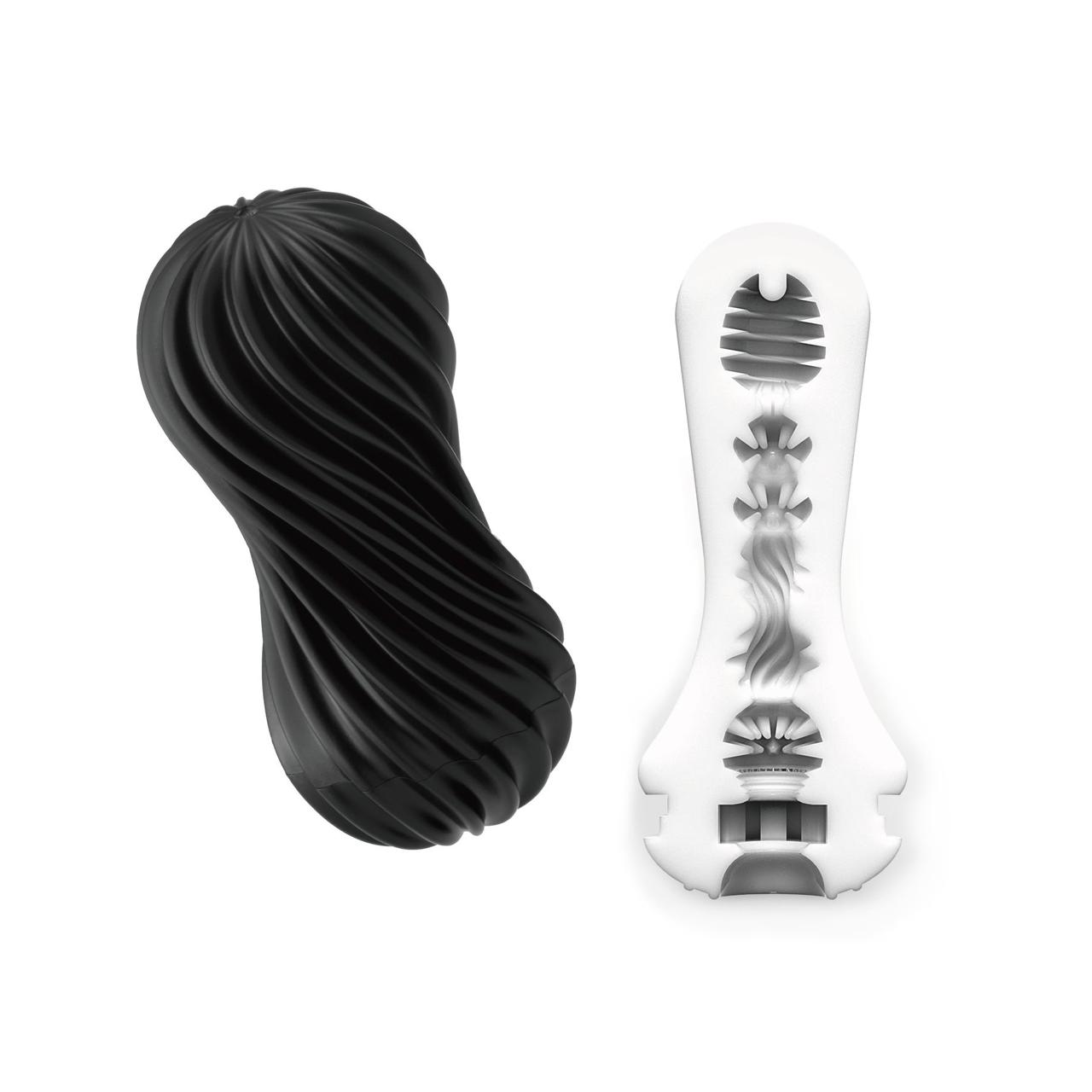 Мастурбатор чоловічий Tenga FLEX Rocky Black