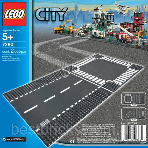 LEGO City Перехрестя 7280