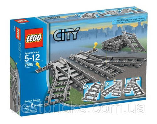 LEGO City Залізнодорожні стрілки 7895, фото 1