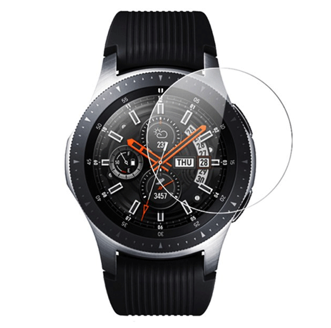 Загартоване захисне скло для годинників Samsung Galaxy Watch 46 mm (SM-R800)