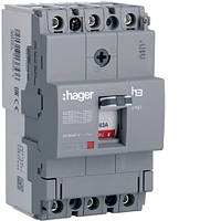 Выключатель автоматический 3p, 63А, 18kA (HDA063L) Hager