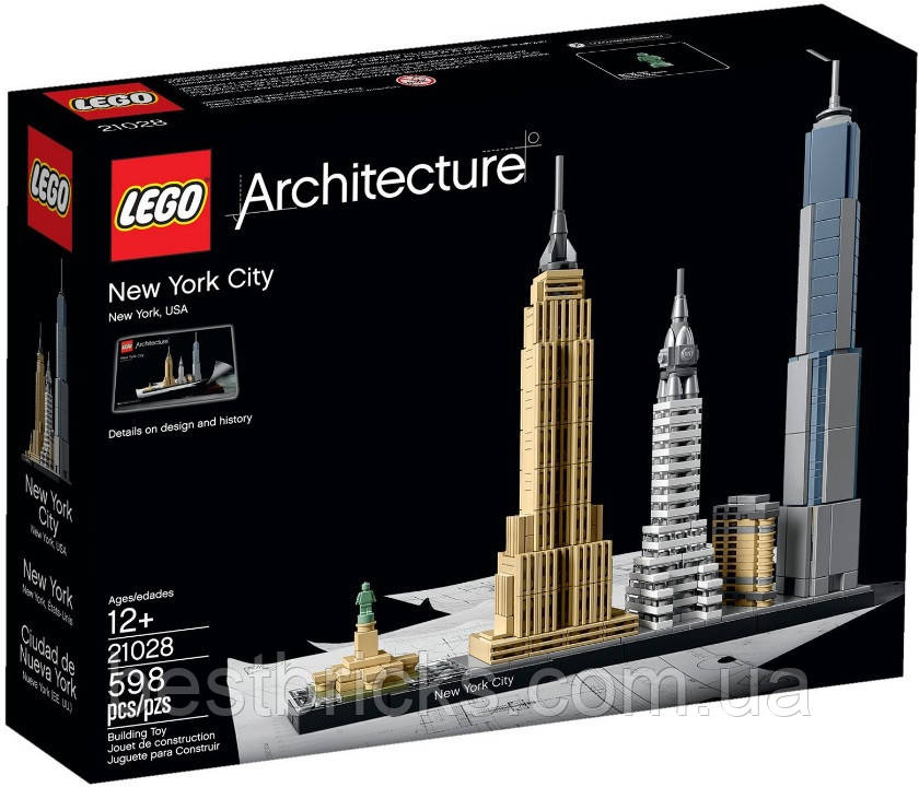 Lego Architecture Нью-Йорк 21028