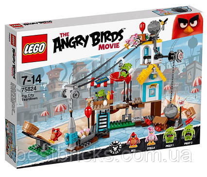 Lego Angry Birds Розгром Свинограда 75824
