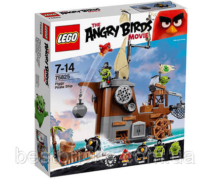 Lego Angry Birds Піратський корабель свинок 75825