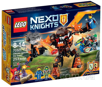 Lego Nexo Knights Інфернокс і захоплення королеви 70325