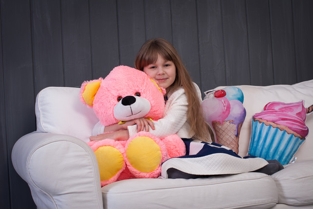 Плюшевий ведмедик Томмі, 70 см, рожевий Плюшевий ведмедик Томмі, 70 см, рожевий