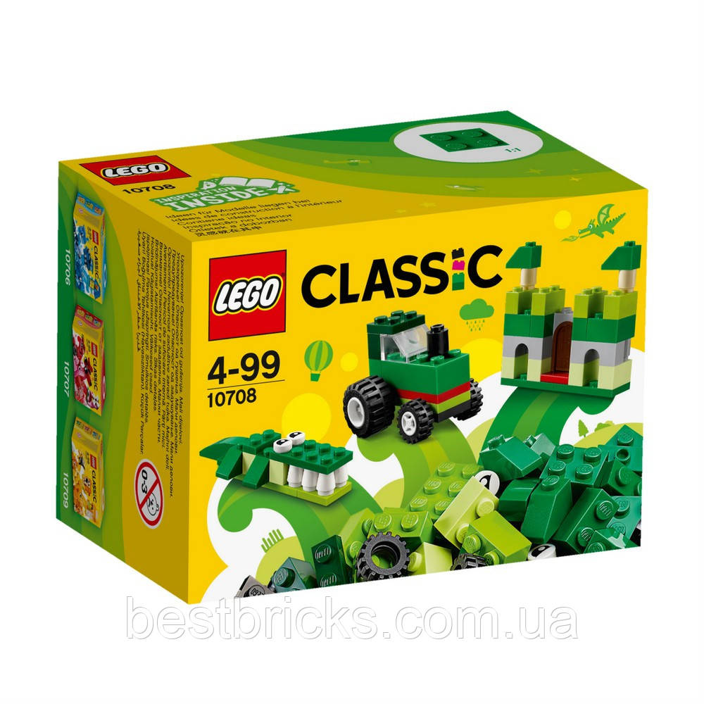 Lego Classic Зелений набір для творчості 10708, фото 1