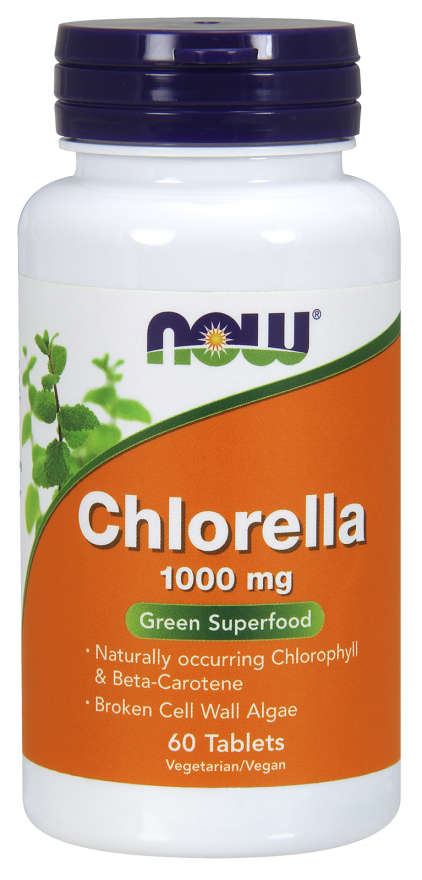 Now Chlorella 1000mg 60 tabs