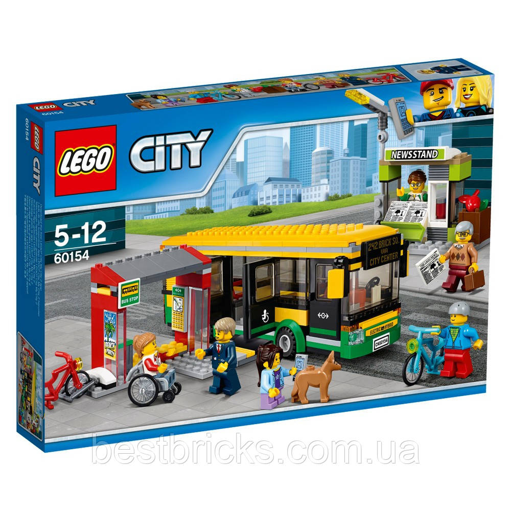Lego City Автобусна зупинка 60154