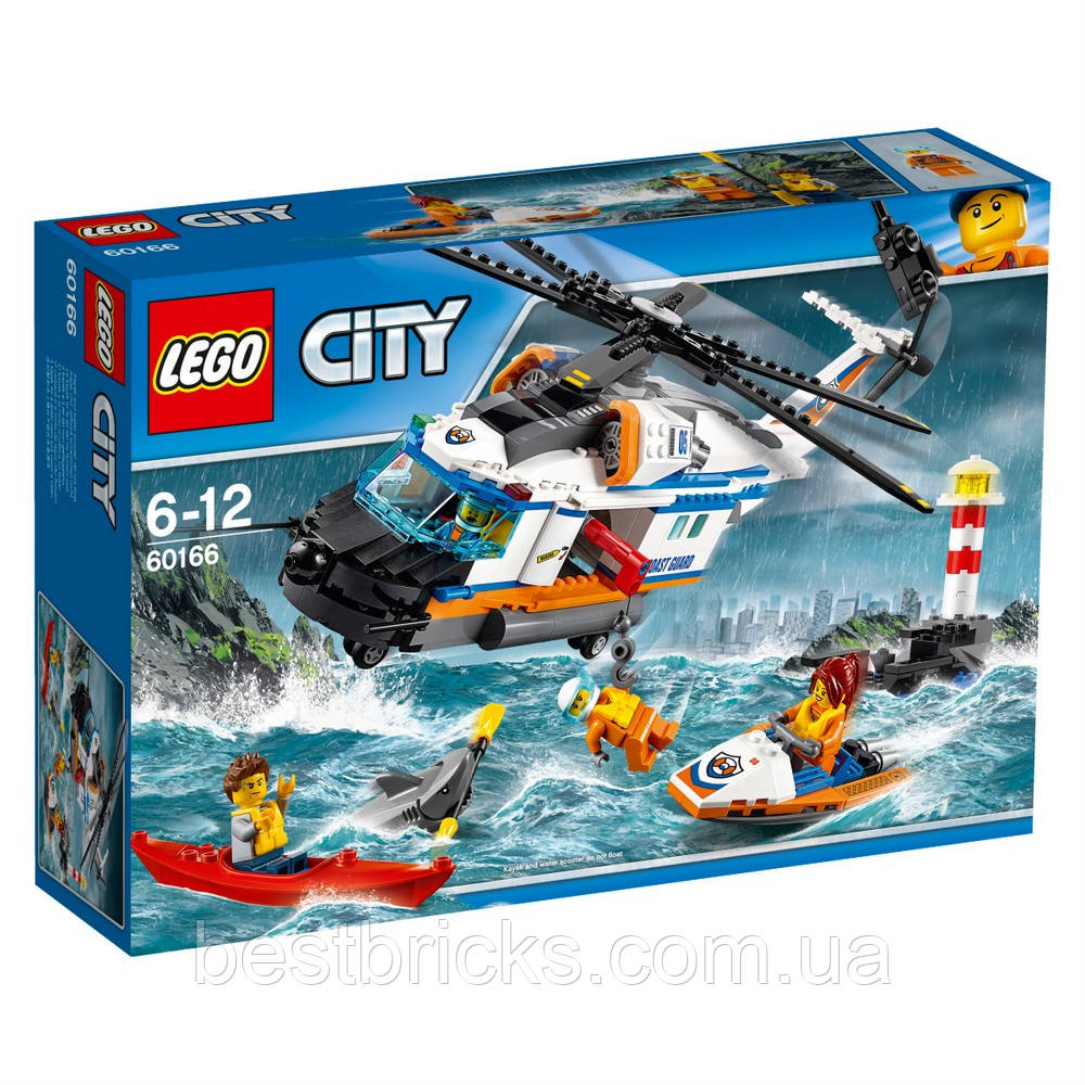 Lego City Надпотужний рятувальний вертоліт 60166