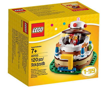 Lego Iconic Торт на день народження 40153