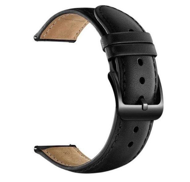 Шкіряний ремінець для годинника Samsung Galaxy Watch 42 mm (SM-R810) - Black