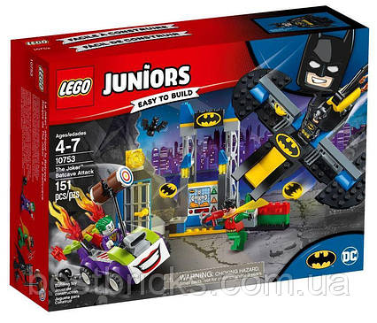 Lego Juniors Напад Джокера на Бэтпещеру 10753