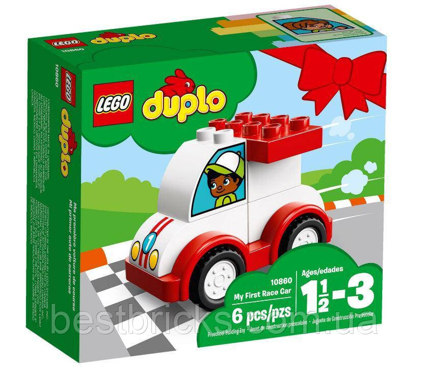Lego Duplo Мій перший гоночний автомобіль 10860