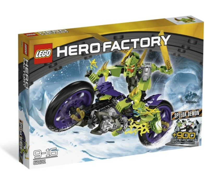 Lego Hero Factory фонової служби Байкер 6231