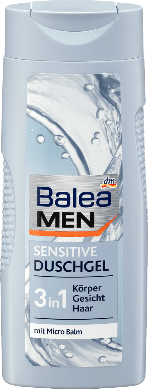 Гель для душу Balea Men 3 in 1 Sensitive, 300 мл