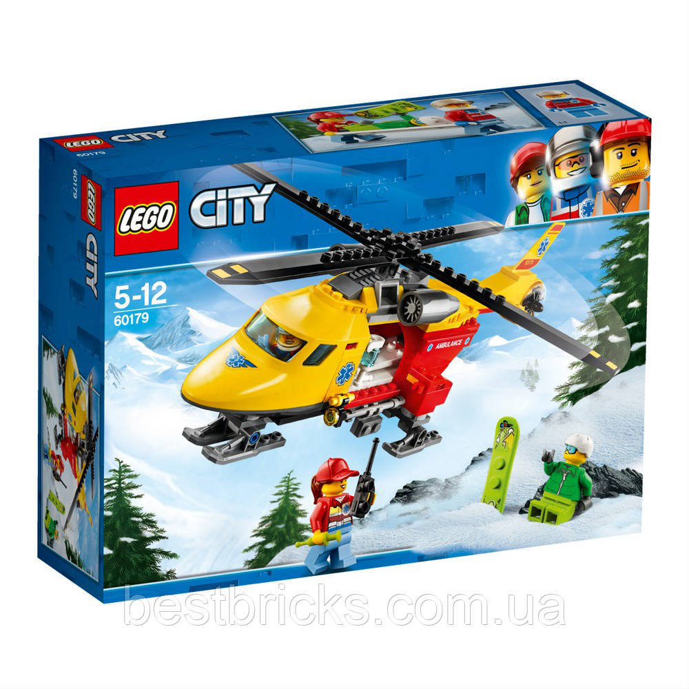 Lego City Вертолет швидкої допомоги 60179
