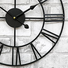 Годинник настінний металевий у стилі лофт — Milano 40