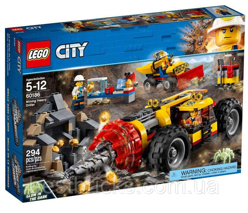 Lego City Важкий гірський бур 60186