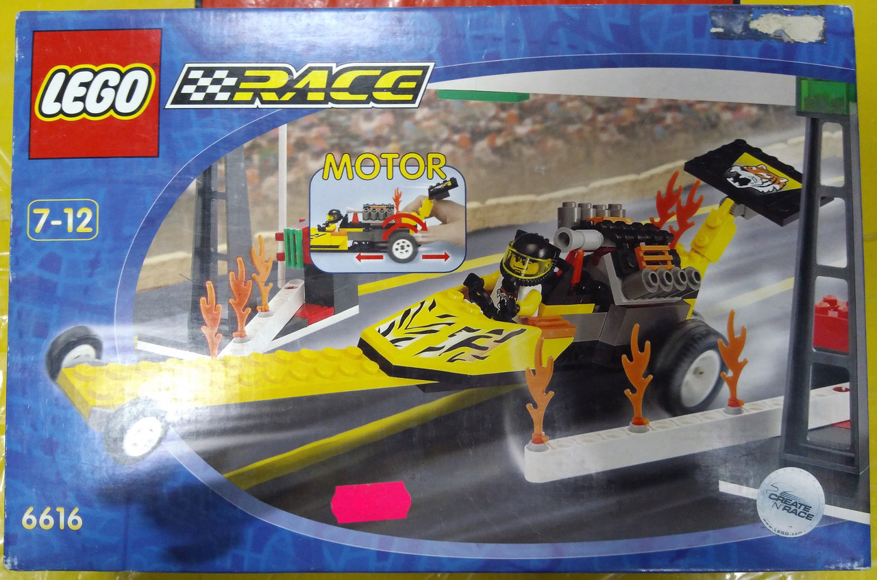 Lego Race Rocket Dragster Ракетний Драгстер 6616