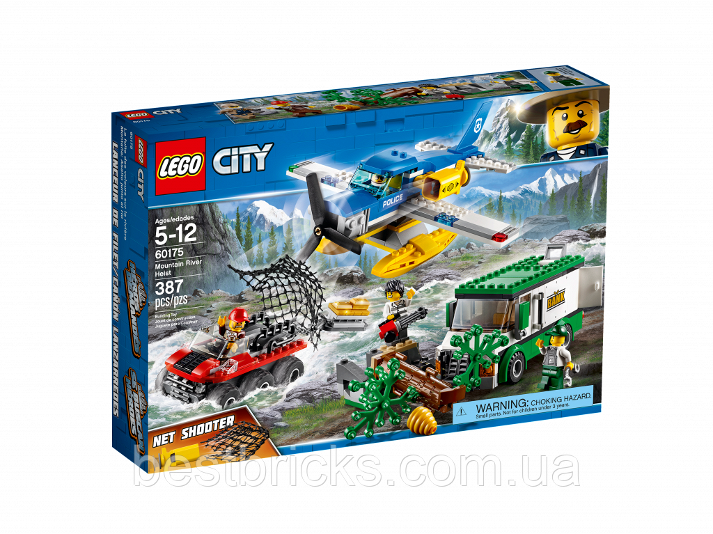 Lego City Пограбування біля гірської річки 60175