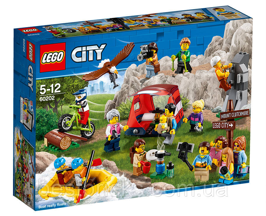 Lego City Набір мініфігуру любителі активного відпочинку 60202