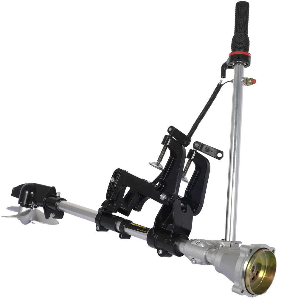 Човничний редуктор на мотор від коси, фото 1