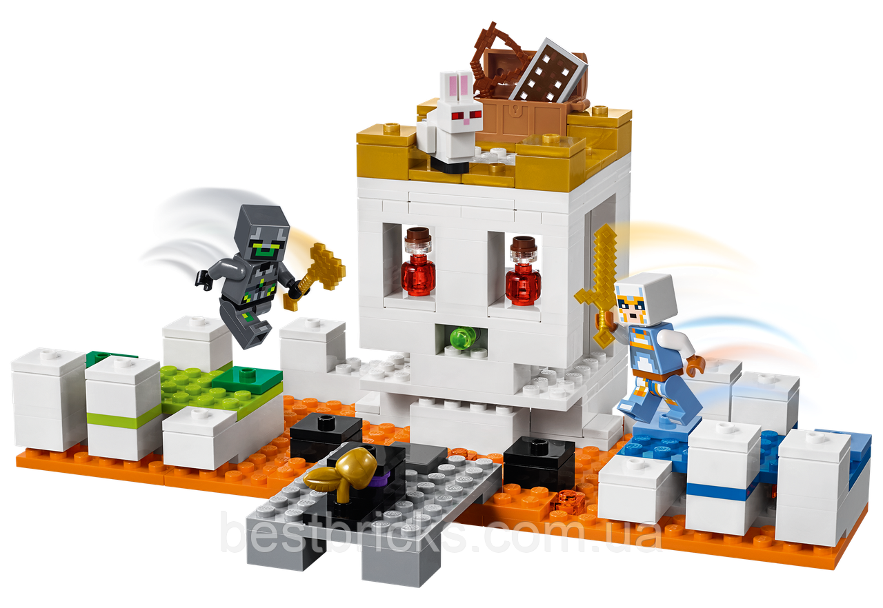 Lego minecraft the skull arena 21145 online