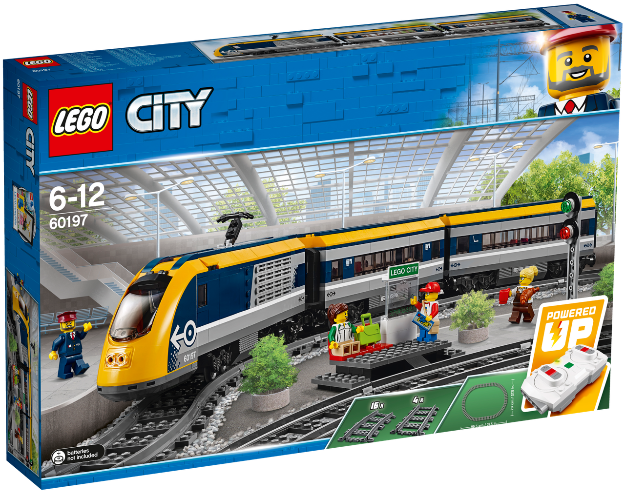 Конструктор Lego City Пасажирський потяг 60197