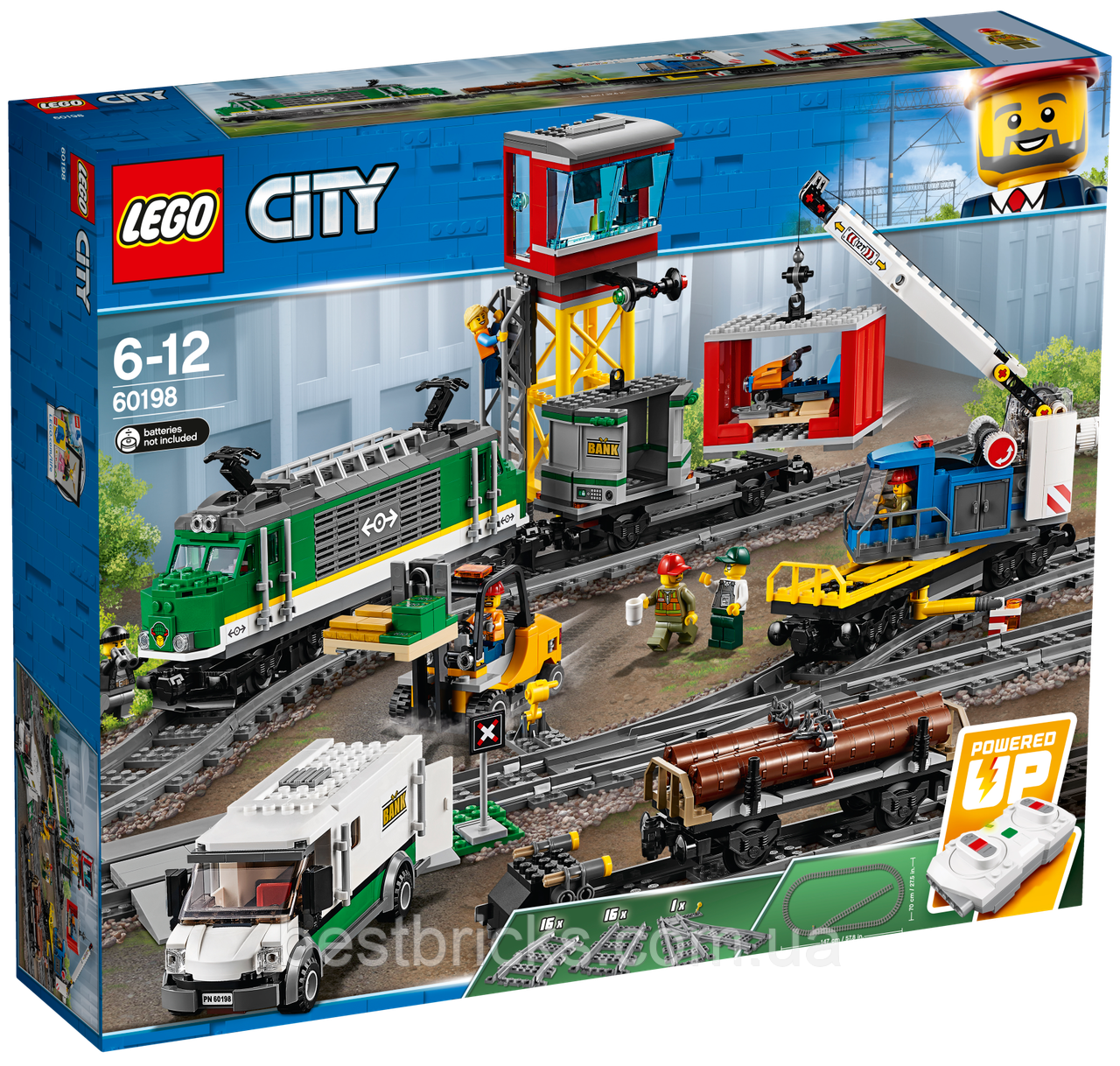 Lego City Товарний поїзд 60198, фото 1