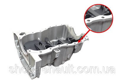 Піддон картера (оливний картер) 1.5 DCI E4-1.6 16 V 30485