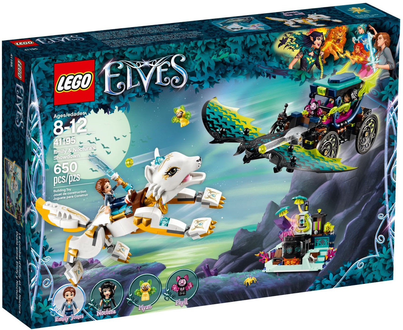 Lego Elves вирішальний бій між Емілі та Ноктурою 41195