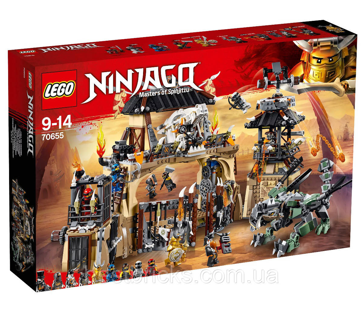 Lego Ninjago Печера драконів 70655, фото 1