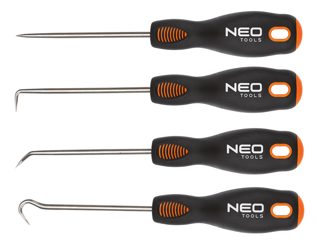 Гаки Neo 140 мм,набір 4 шт,