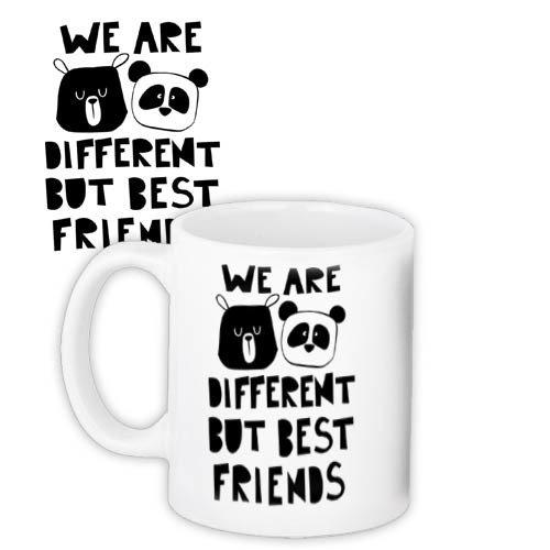 Кружка з принтом Best friends 330 мл (KR_18J017)