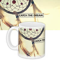 Чашка з принтом Catch the dream 330 мл (KR_ORG018)