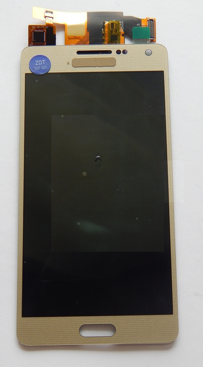 Дисплей (екран) для Samsung A500F Galaxy A5, A500FU Galaxy A5, A500M Galaxy A5 + тачскрін, золотий,
