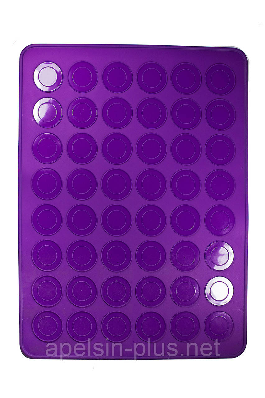 Силіконовий килимок для печива Макарунс 30 см 40 см, фото 1