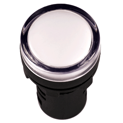 Лампа AD16DS LED-матриця d16мм білий 12В AC/DC ІЕК