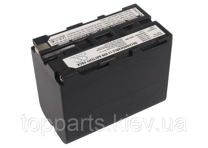 Аккумуляторная батарея CameronSino для фото/видео Sony NP-F960/NP-F970, 6600mAh, Dark Grey - фото 2 - id-p64561800